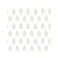Sample 3122-11304 Flora and Fauna Ervic Green Leaf Block Print by Chesapeake Wallpaper