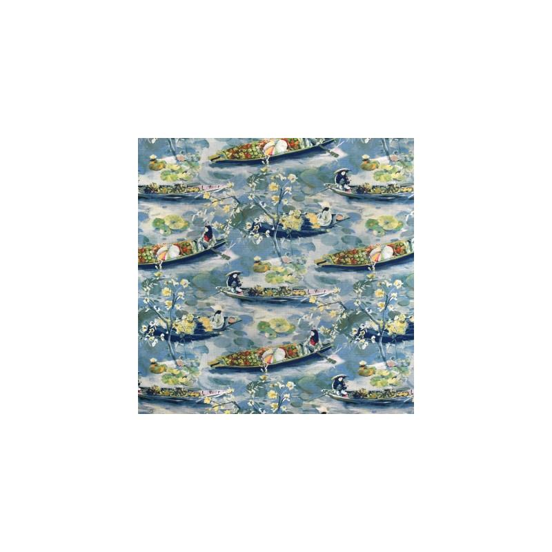Search S3652 River Blue Asian Greenhouse Fabric