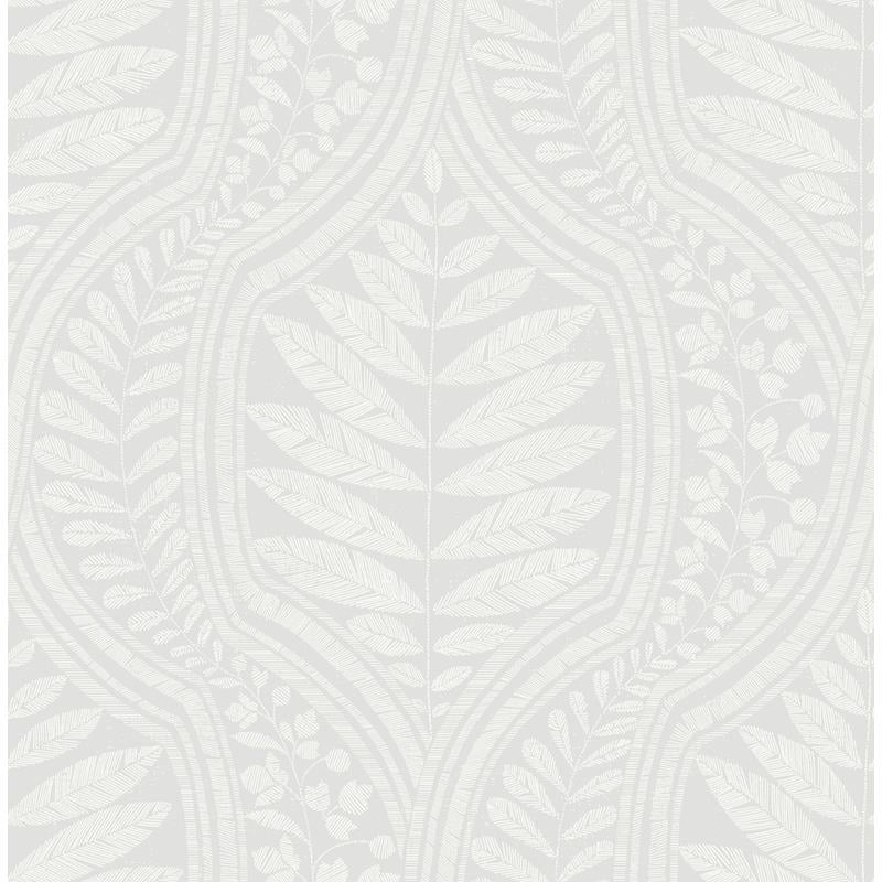 SLS3982 Scott Living Green Foliate Peel &amp; Stick Wallpaper by NuWallpaper