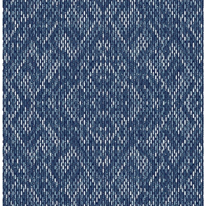 Search 2975-26242 Scott Living II Felix Indigo Geometric Indigo A-Street Prints Wallpaper