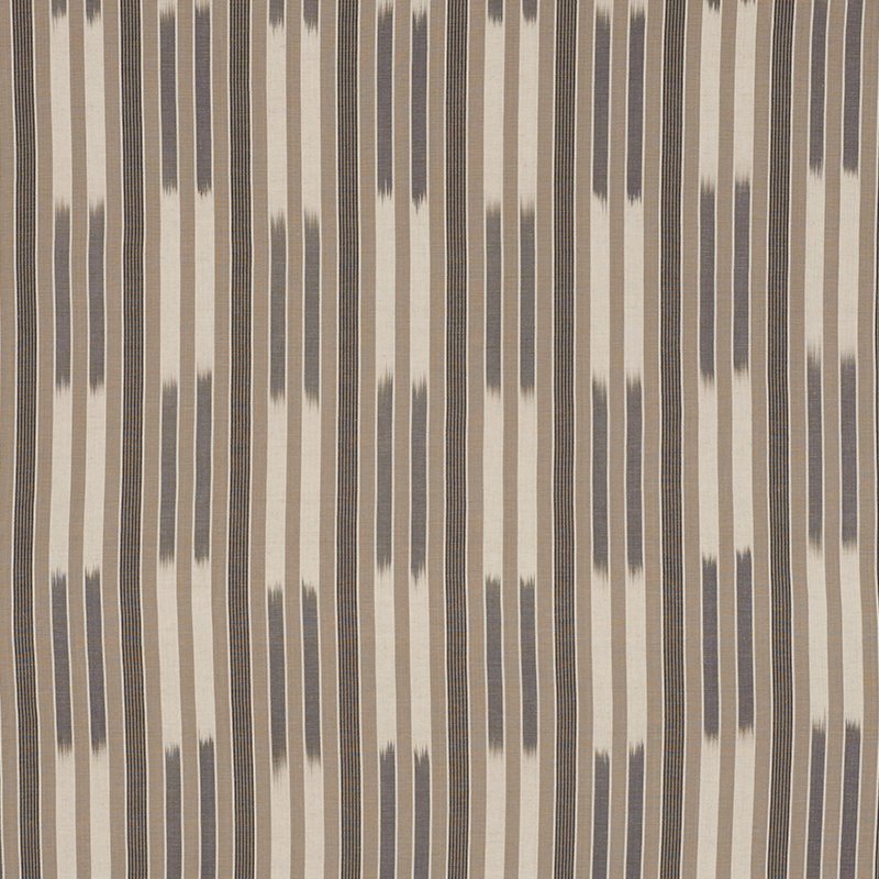 Purchase sample of 71971 Cusco Ikat, Charcoal by Schumacher Fabric