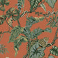 Shop HO2142 Ronald Redding Traveler Jungle Cat Orange Ronald Redding Wallpaper