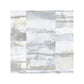 Sample FW36812 Fresh Watercolors, Blue Aquarelle Tile Wallpaper in Blue, Cream Greys by Norwall
