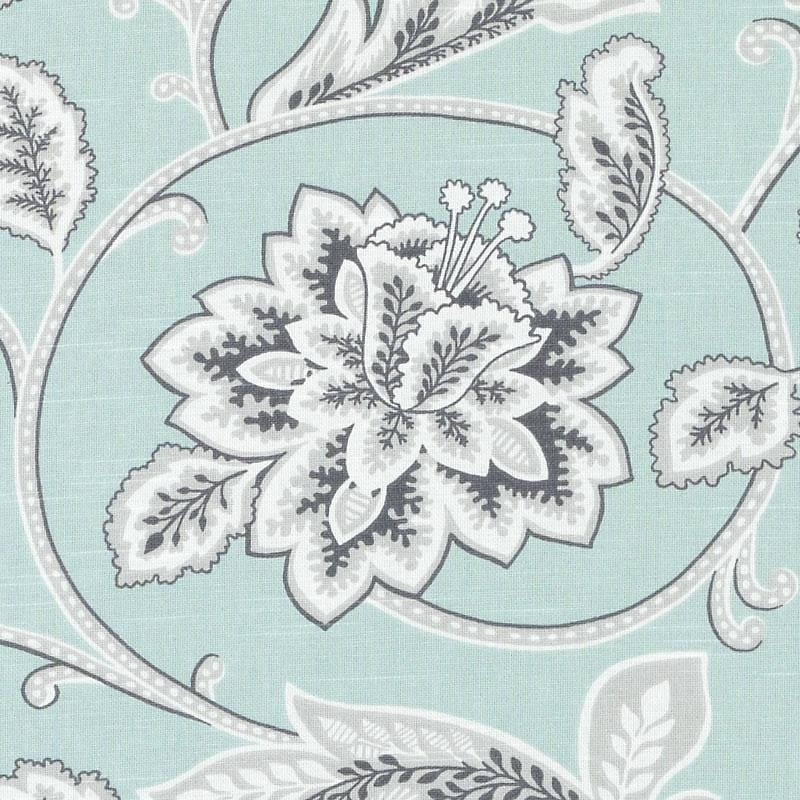 De42574-19 | Aqua - Duralee Fabric