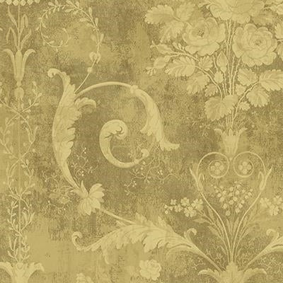 Find CB74805 Glencairn Metallic Gold Damask by Carl Robinson Wallpaper