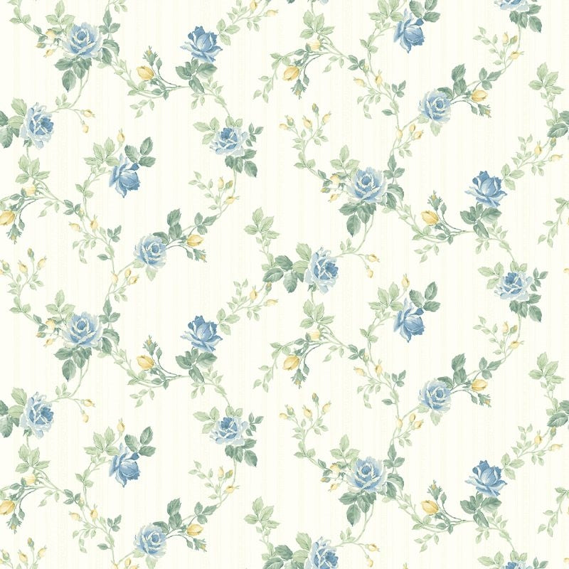 Order FS51102 Spring Garden Small Trail by Wallquest Wallpaper