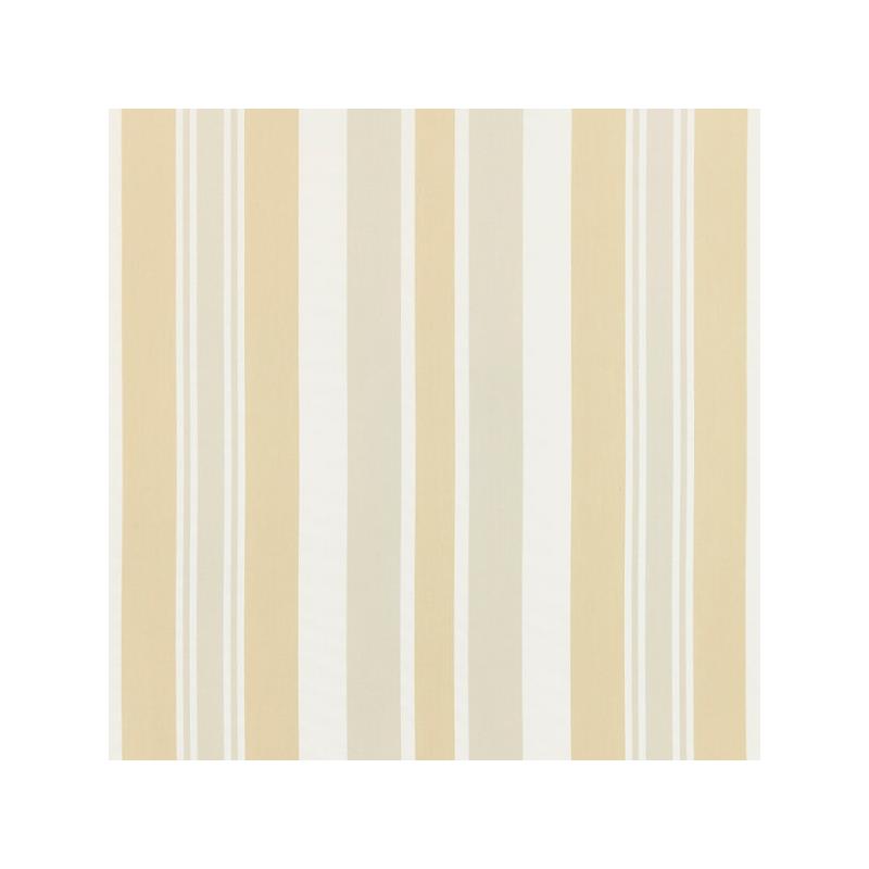 Sample 27112-003 Mayfair Cotton Stripe, Pebble - Scalamandre Fabric (SC 000327112)