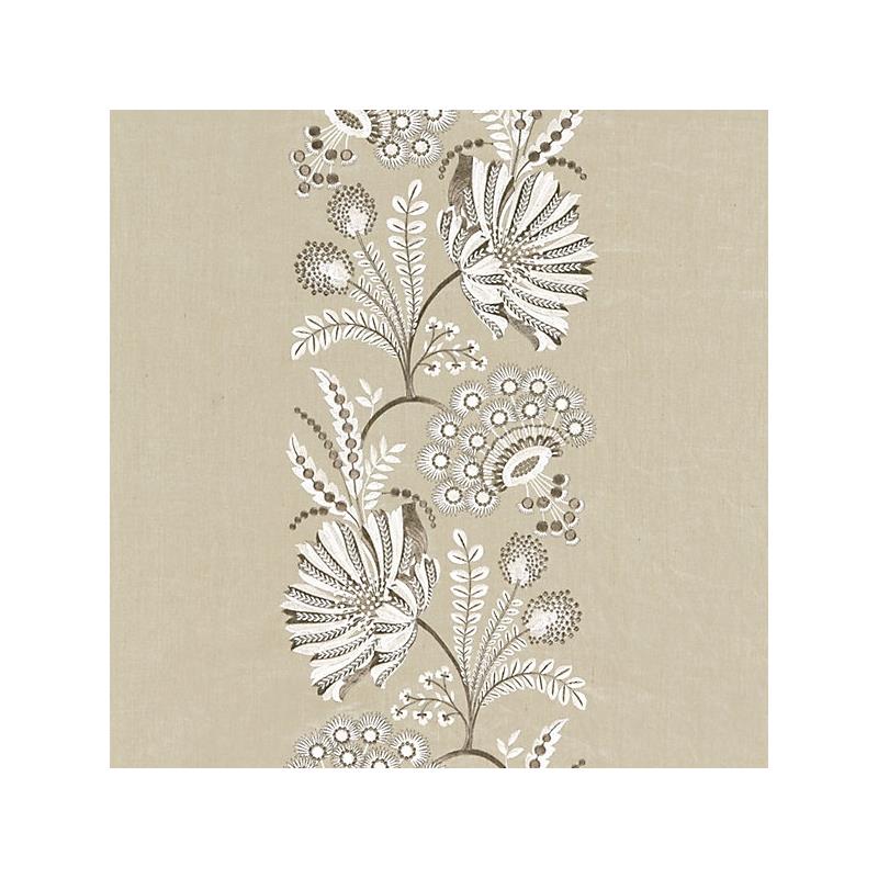 Sample 27162-002 Annelise Embroidery, Flax - Scalamandre Fabric (SC 000227162)