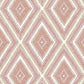 Purchase 2969-26015 Pacifica Zaya Orange Tribal Diamonds Orange A-Street Prints Wallpaper