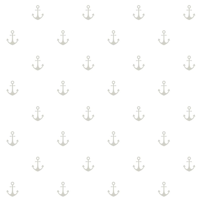 Acquire DD138964 Design Department Morton Grey Anchors Wallpaper Grey Brewster