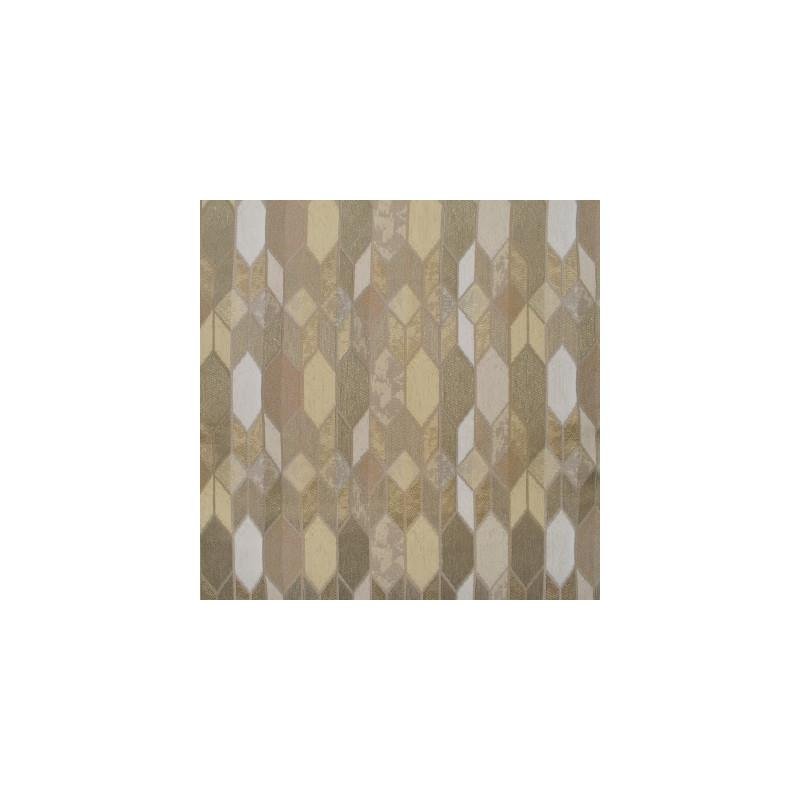 Select F3143 Sand Neutral Geometric Greenhouse Fabric