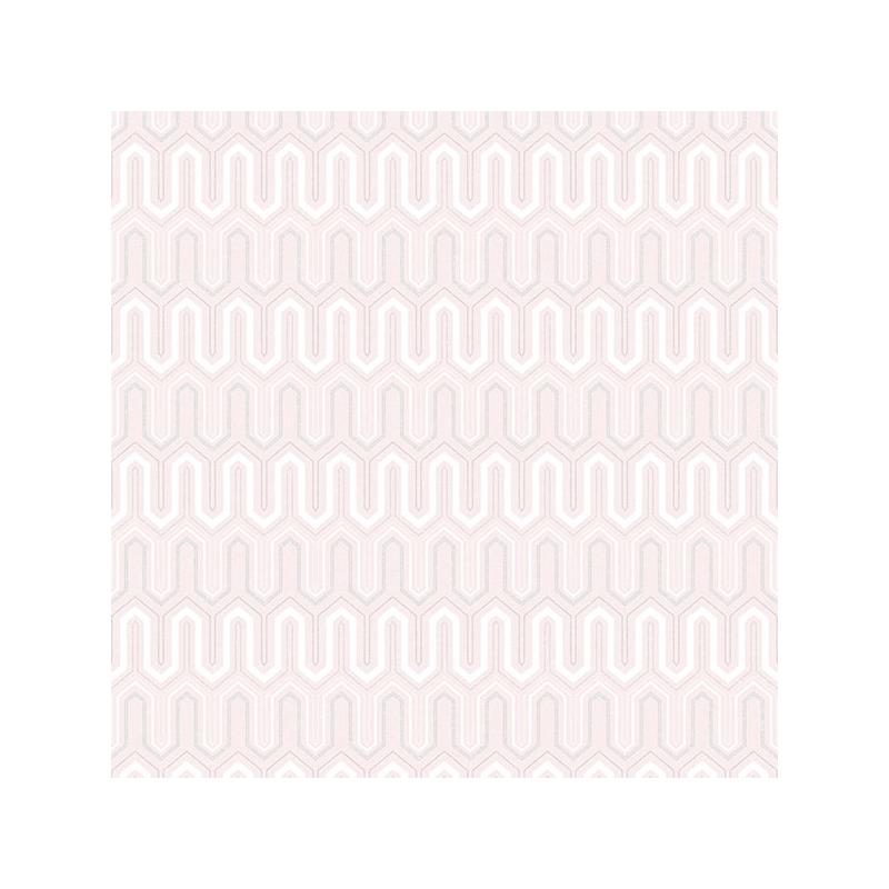 Sample GX37612 Geometrix, Pink Zig Zag Wallpaper by Norwall