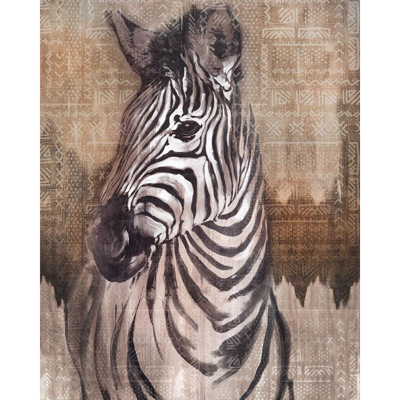 X4-1010 Colours  Zebra Wall Mural by Brewster,X4-1010 Colours  Zebra Wall Mural by Brewster2
