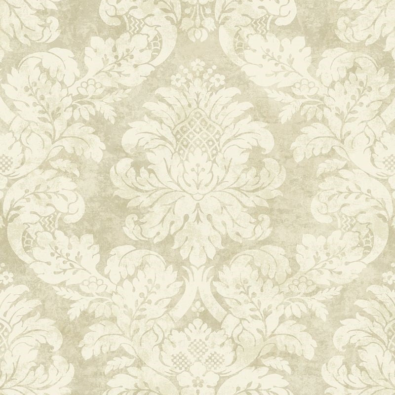 Purchase DD11304 Patina Framed Damask by Wallquest Wallpaper