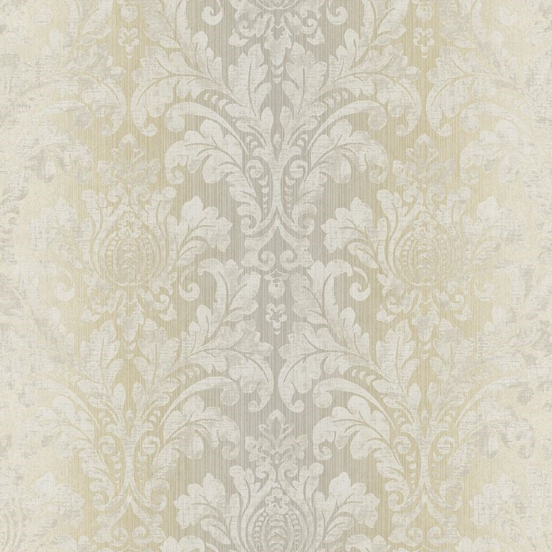 Search GR60303 Bella Casa Umbre Damask by Wallquest Wallpaper