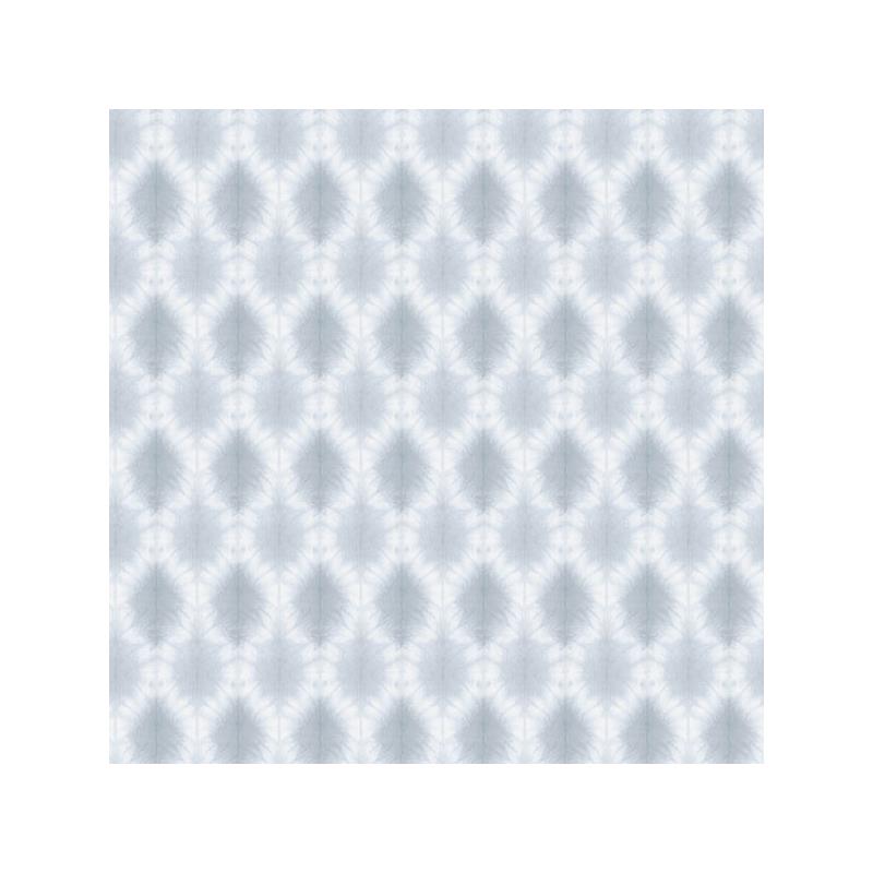 Sample 3122-10322 Flora and Fauna Mombi Light Blue Diamond Shibori by Chesapeake Wallpaper