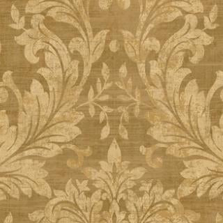 Acquire HE51407 Heritage Damask by Seabrook Wallpaper