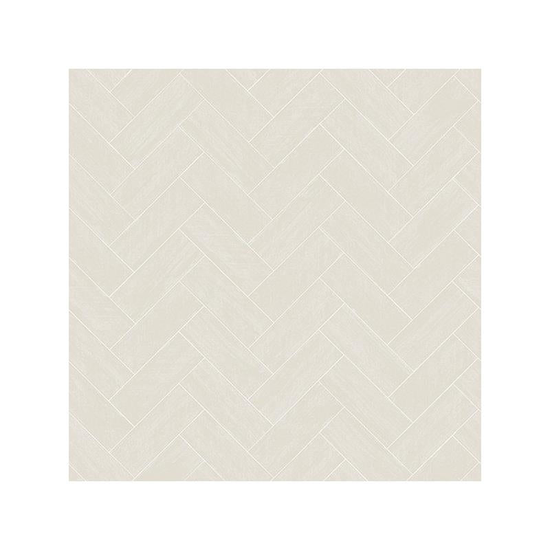Sample 3122-10120 Flora and Fauna Kaliko Light Grey Wood Herringbone by Chesapeake Wallpaper
