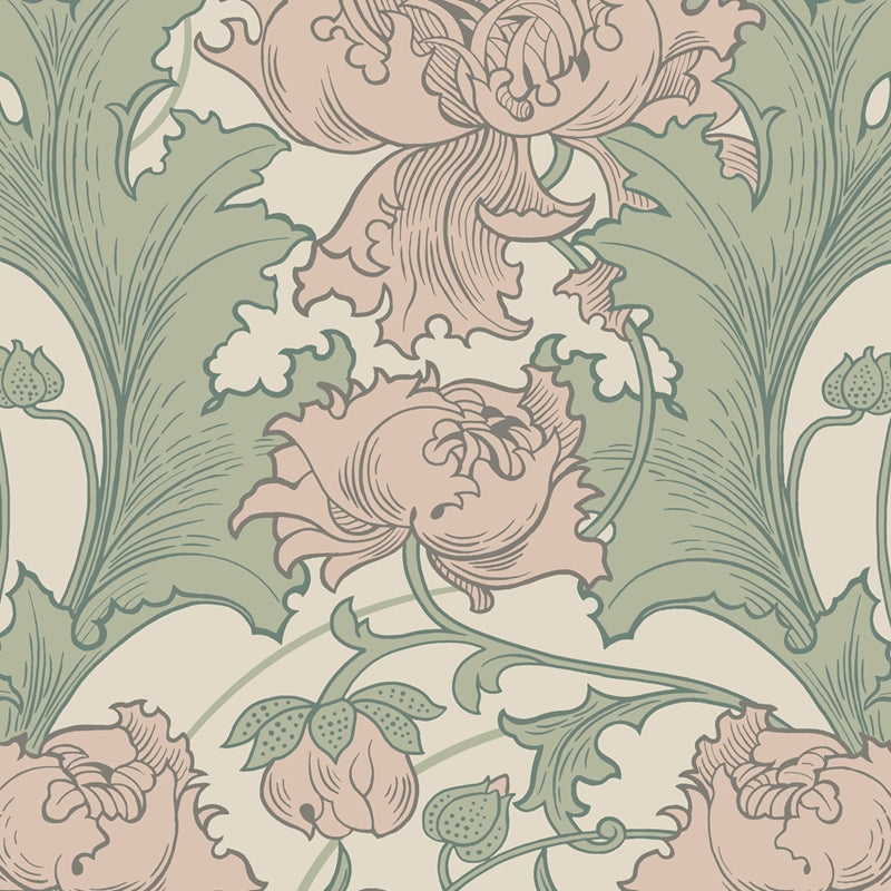 Sample 4539 Siri, Leaf By Borastapeter Wallpaper