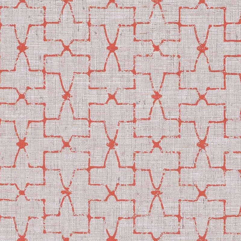 Purchase 7990 Vinyl Gateway Red Terrace Grasscloth by Phillip Jeffries Wallpaper