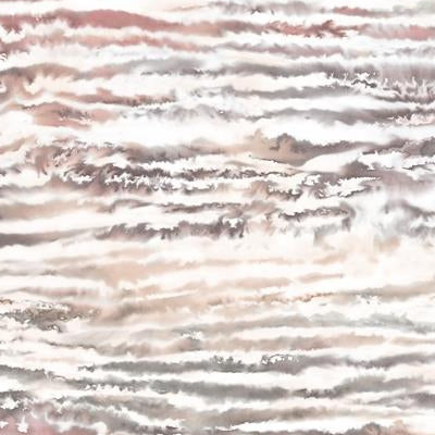 Order LW50501 Living with Art Watercolor Waves Smoked Peach by Seabrook Wallpaper