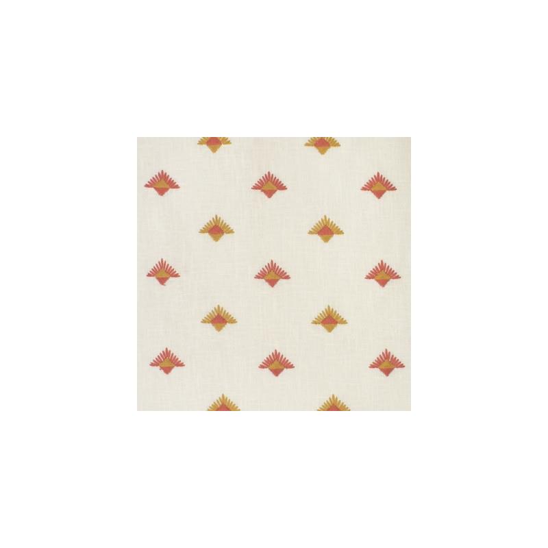 View S3626 Rose Pink Geometric Greenhouse Fabric