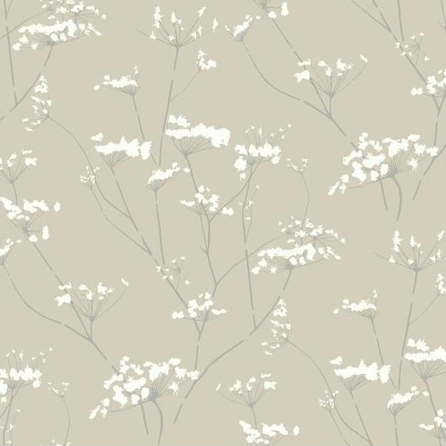 Order NA0599 Botanical Dreams Enchanted Tan by Candice Olson Wallpaper