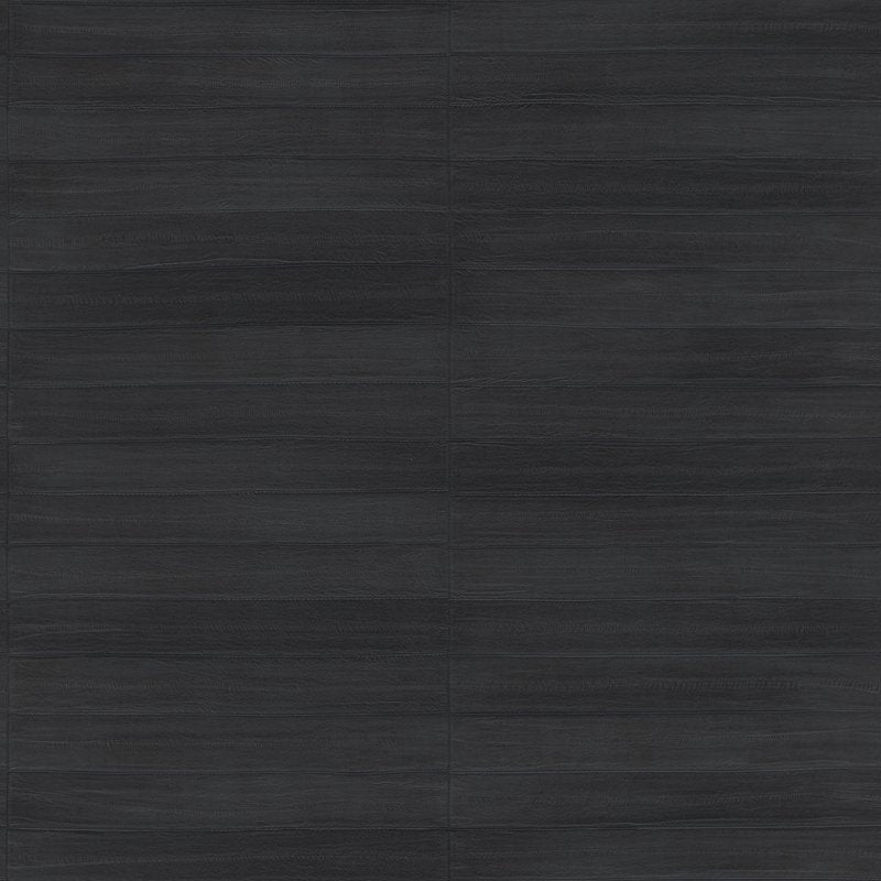 Order 4041-418514 Passport Dermot Black Horizontal Stripe Wallpaper Black by Advantage