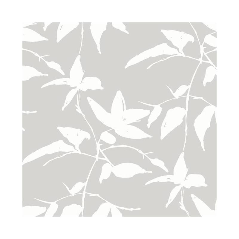 Sample AF6508 Tea Garden, Persimmon Leaf Grey by Ronald Redding