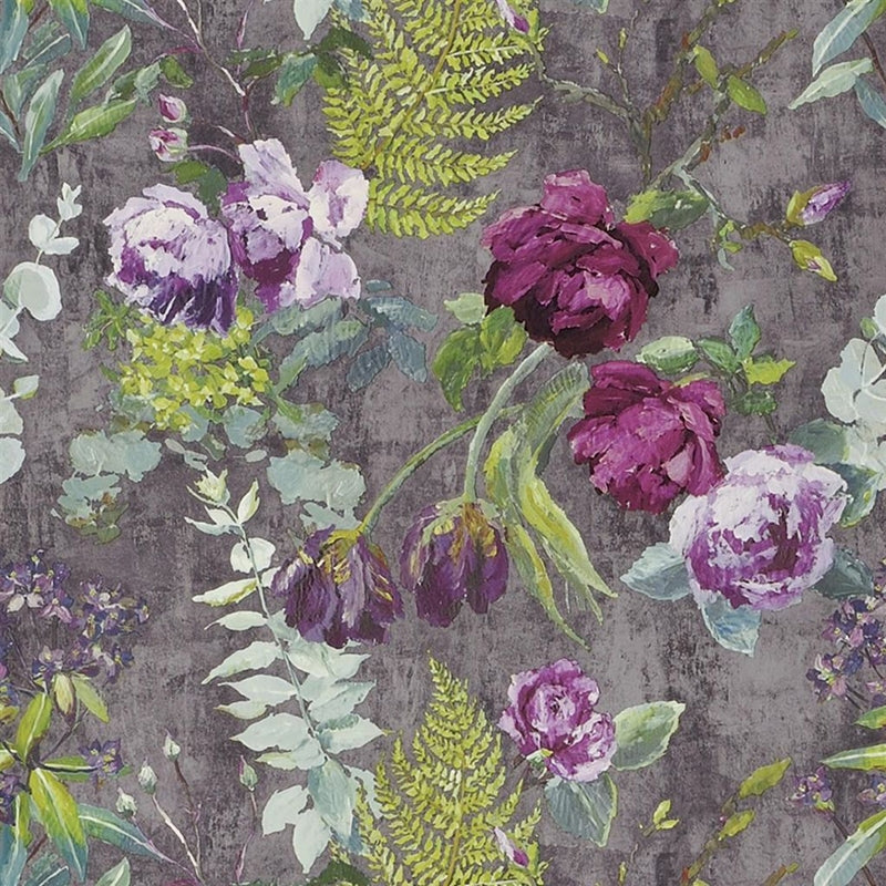 Acquire PDG678/02 Tulipani Amethyst by Designer Guild Wallpaper