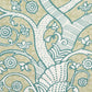 Purchase 178321 Animalia Peacock Leaf Schumacher Fabric