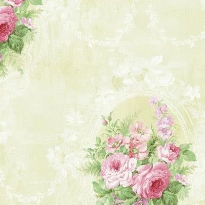 Purchase FI90811 Fleur Reds Floral by Seabrook Wallpaper
