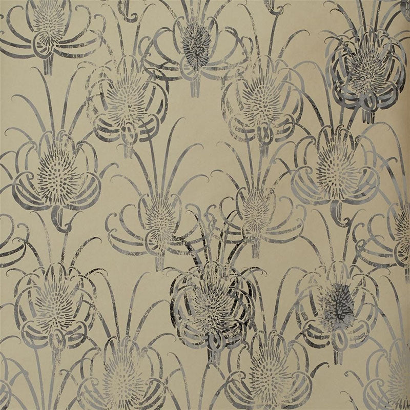 Find PCL7027/04 Les Centaurees Or by Designer Guild Wallpaper