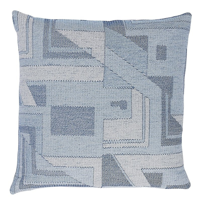 So551004 Anemone 18" Pillow Sea By Schumacher Furniture and Accessories 1,So551004 Anemone 18" Pillow Sea By Schumacher Furniture and Accessories 2