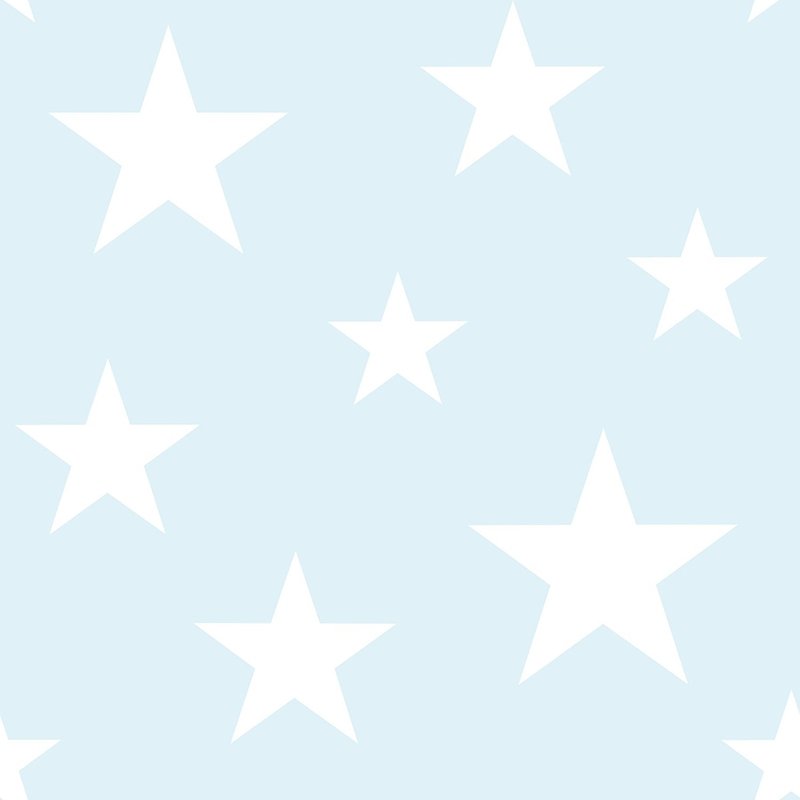 Save 4060-138932 Fable Amira Sky Blue Stars Wallpaper Sky Blue by Chesapeake Wallpaper