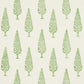 View 178511 Juniper Block Print Green by Schumacher Fabric