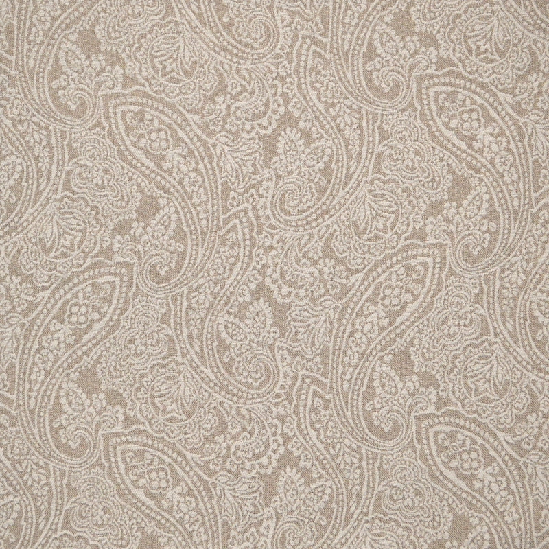 Sample 8319 Ponsell Linen, Gray Paisley Multipurpose Magnolia Fabric