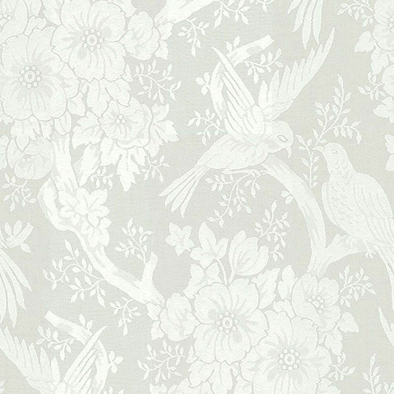 Purchase sample of 32545 Jacquard Madras Ii, Ivory by Schumacher Fabric
