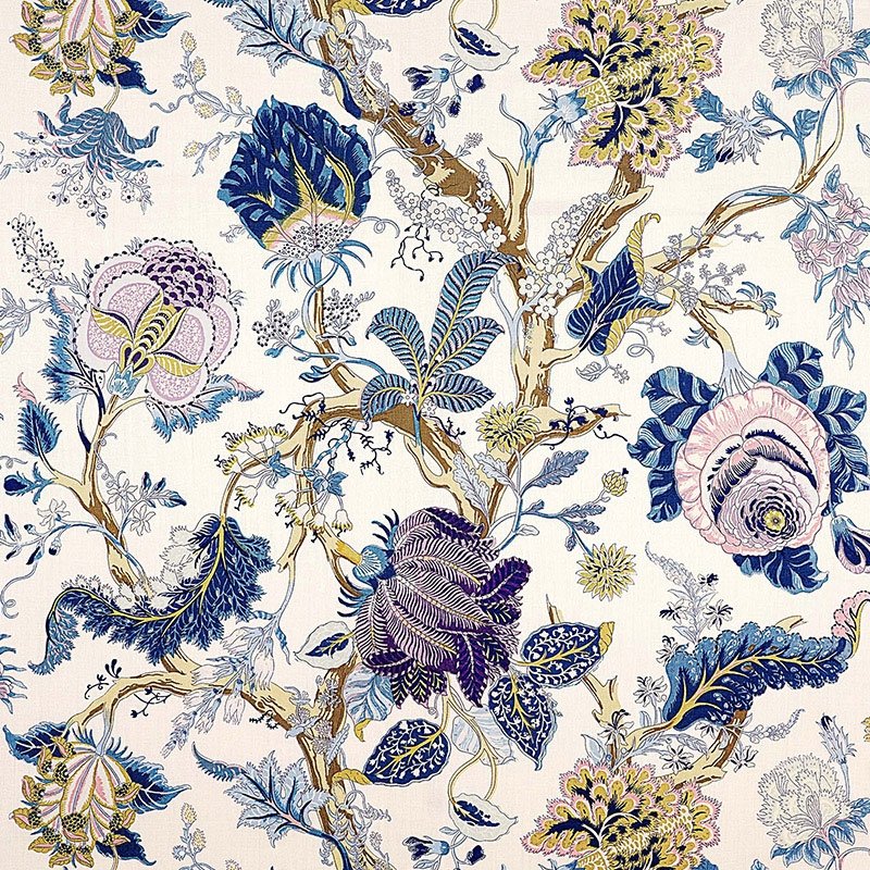 Purchase sample of 175781 Indian Arbre, Hyacinth by Schumacher Fabric