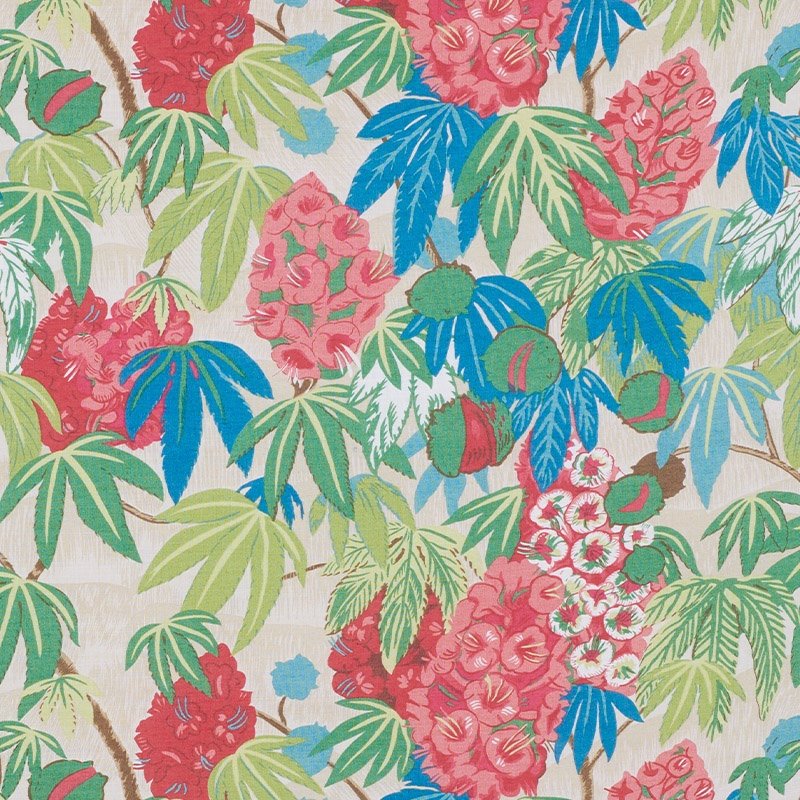 Purchase sample of 178640 Del Lungo, Coral by Schumacher Fabric