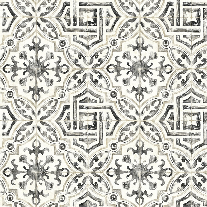 Sample 3117-12331 Sonoma Black Spanish Tile The Vineyard by Chesapeake