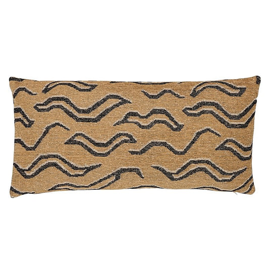 So7121017 Lines Pillow Black By Schumacher Furniture and Accessories 1,So7121017 Lines Pillow Black By Schumacher Furniture and Accessories 2