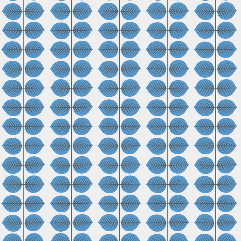 Sample 1752 BersÃ¥, Blue By Borastapeter Wallpaper