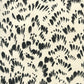 Sample 8210WP-10OWP Passy Ii, Black on Off White by Quadrille Wallpaper