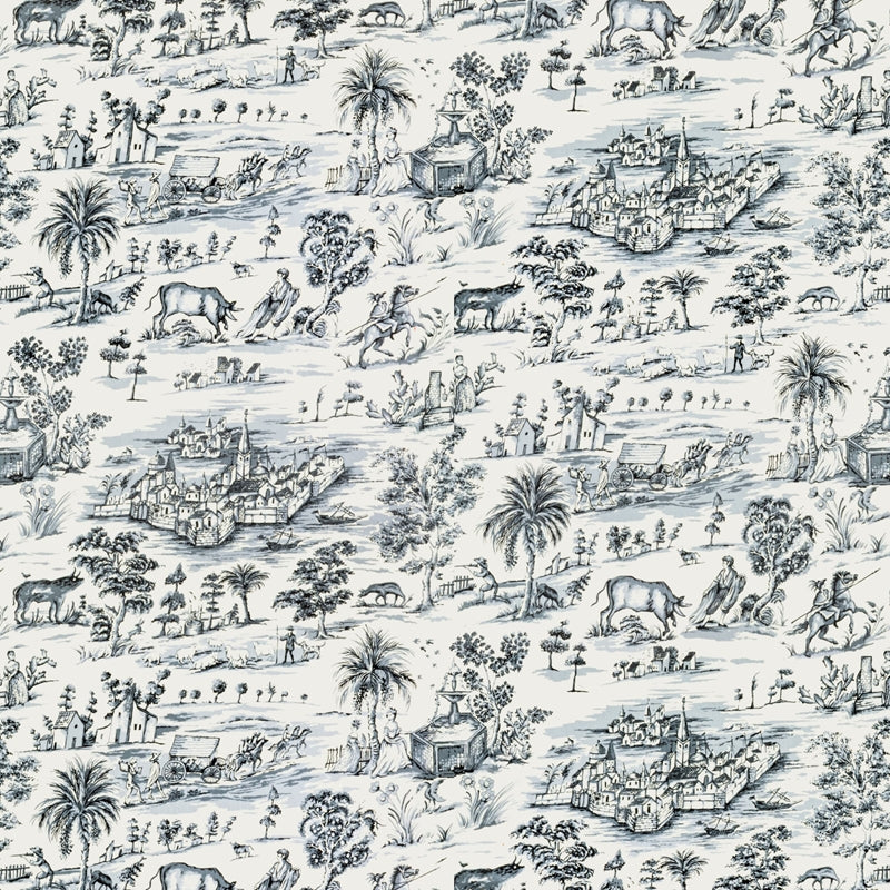 Sample 7621-10 El Camino Real Vintage Bassett Mcnab By Bassett Mcnab Fabric