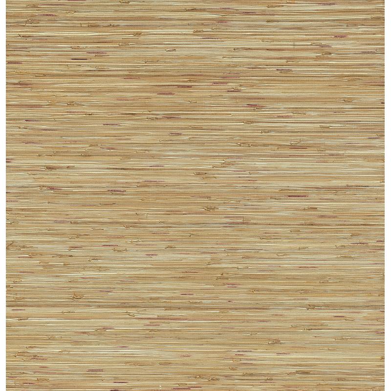 Sample 2972-86107 Loom, Shuang Light Brown Handmade Grasscloth Wallpaper by A-Street Prints Wallpaper