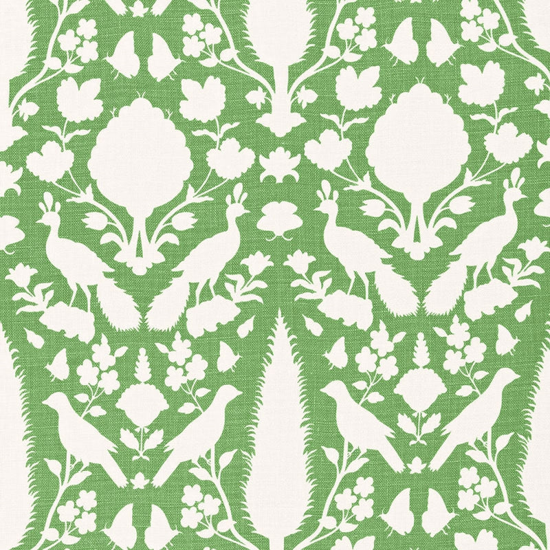 Purchase sample of 173566 Chenonceau, Aloe by Schumacher Fabric