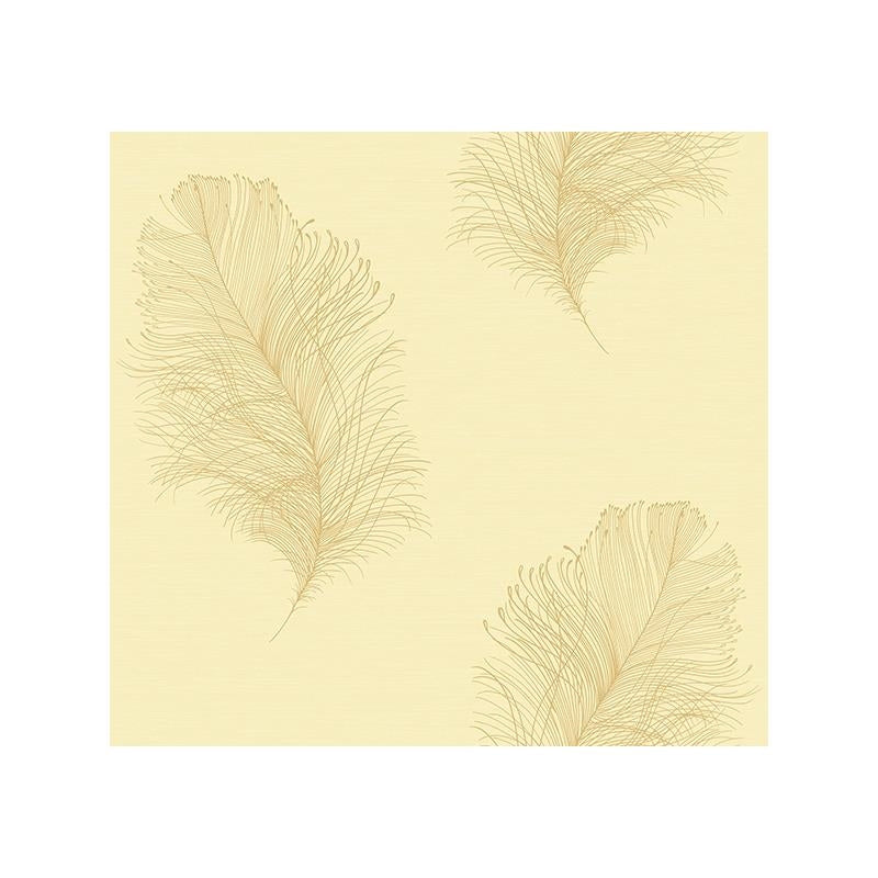 Sample Carl Robinson  CB74205, Galloway color Off White  Feathers Wallpaper