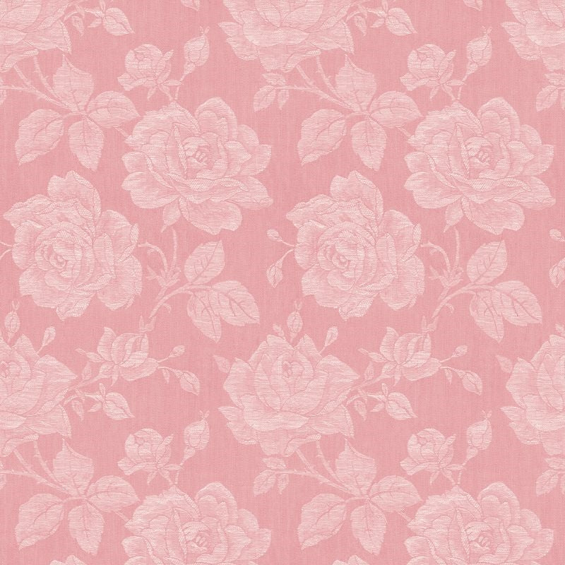 Select FS51211 Spring Garden Rose Fabric by Wallquest Wallpaper