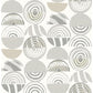 Find 4014-26444 Seychelles Mahe Light Grey Mod Geometric Wallpaper Light Grey A-Street Prints Wallpaper